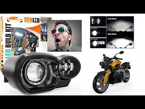 Présentation Full LED BMW K1200R et K1300R - Phare LED - XenLed - LED Headlight - 77W 5800Lms