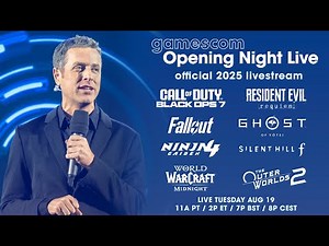 🔴 gamescom ONL 2025 Full Show: Call of Duty: Black Ops 7, Resident Evil, Fallout, LEGO Batman