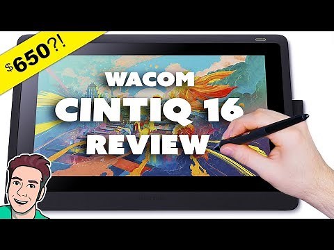 Wacom CINTIQ 16 - Drawing Tablet Review