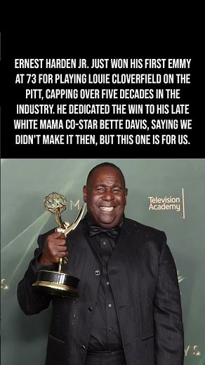 Ernest Harden Jr. Wins First Emmy At 73 For His Role On The Pitt 🏆🎭❤️