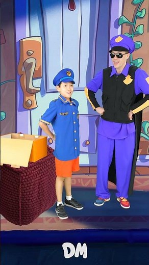 Policeman Johny Johny Yes Papa | Dominoki Kids Songs