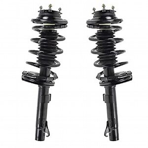 TRQ Front Strut and Spring Assembly Set 2 Piece Compatible with 2000-2005 Ford Focus