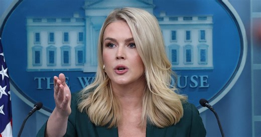 WATCH: Leavitt’s Fiery Clash With CNN Reporter Over Signal Leak Question