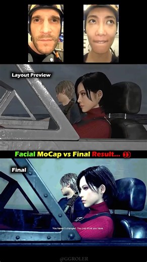 Ada & Leon Facial Capture 😳 Resident Evil