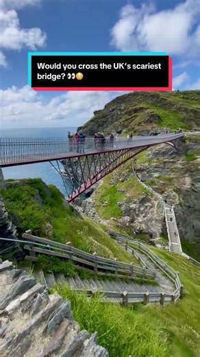Tintagel Castle Footbridge: Would You Cross the UK’s Scariest Bridge?