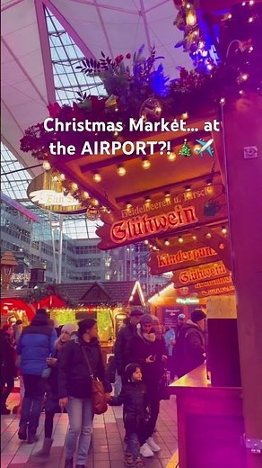 Christmas Magic Before Your Flight 🎄✈️ | Munich Airport