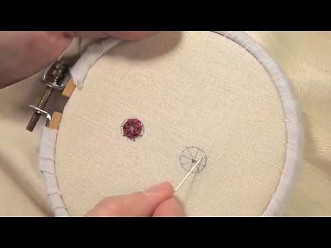 Comment réaliser le point araignée - Les petites leçons de Marie Suarez