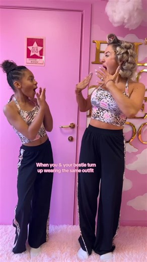 Lily Doll Boutique on Instagram: "🍪🐆✨ AVAILABLE WITH IMMEDIATE DESPATCH! ✨🐆🍪 Say hello to the Gingerbread Leopard Co-Ord you didn’t know you needed but now absolutely can’t live without… 🤎✨ Wide-leg joggers for THAT comfy-cute vibe. A halterneck top that gives full festive glam. And the dreamiest mix of gingerbread + leopard — sweet but sassy. 🐆🍪🔥 The perfect Christmas comfies for: 🎀 Dance class 🎀 Comp weekends 🎀 Cosy days 🎀 Girls’ nights in 🎀 Matching bestie pics (yes please) This 