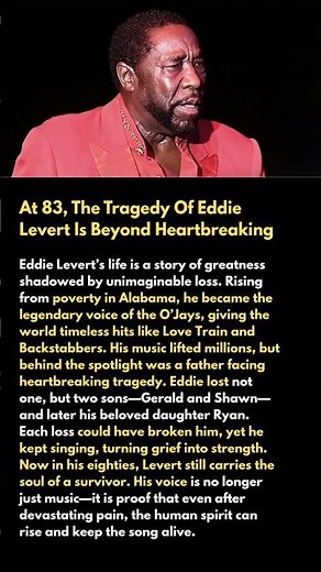 At 83, The Tragedy Of Eddie Levert Is Beyond Heartbreaking#shorts