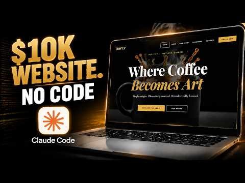 I Built an Animated Website with Claude Code in One Session