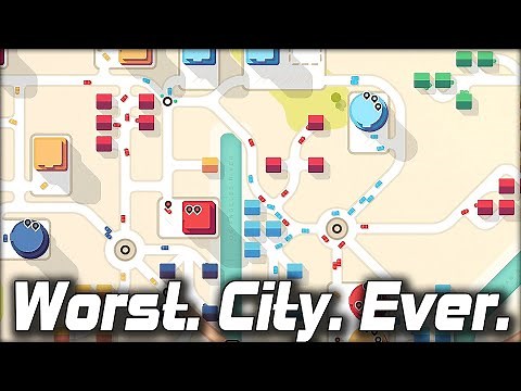 Mechanical Engineer Tries to Become a City Highway Planner... (Mini Motorways Gameplay)