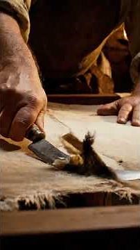 HOW medieval PARCHMENT WAS CREATED: The secret of an eternal material 📜✨#MedievalHistory