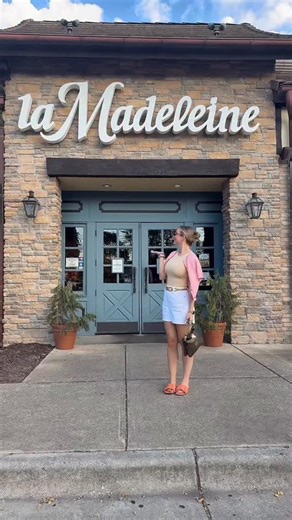 Katharine Keton on Instagram: "✨Cozy, French comfort right here at home ✨ I stopped by la Madeleine for their le Pick 3 deal — choose a half sandwich, side, and drink starting at just $8.99. Pro tip - we upgraded to full sandwiches so we could swap halves 🇫🇷🥪🥗 It’s the perfect fall meal -warm, fresh, and way more inviting than fast food. #laMadeleineCafe #laMadeleinePartner #Sponsored #austin #austinfood"