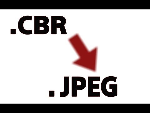 How to Covert CBR files to JPEG - No Download Needed