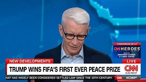 Bomani Jones, host of "The Right Time with Bomani Jones" podcast talks about FIFA's political calculus as the soccer federation presents President Trump with its first-ever peace prize. "Trump isn't difficult, to figure out how to make him feel good isn't hard to do," says Jones. | Anderson Cooper 360
