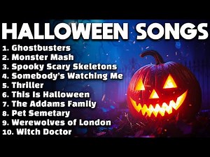 Halloween Party Playlist 🎃 Top Halloween Songs of All Time