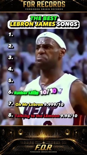 Ranking the Greatest LeBron James Meme Songs of All Time 😂🐐