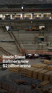-199 countdown clocks -a 44,000 square-foot LED board -1,160 toilets and urinals Steve Ballmer is building the LA Clippers a new $2 billion-dollar arena. He wants fans off their phones and in the game. Bloomberg's Ira Boudway gives us a sneak peek inside. https://t.co/iLRFzBjSP5 | Bloomberg