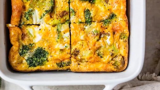 1.2K views · 102 reactions | Recipe: https://cleananddelicious.com/broccoli_and_cheese_egg_casser/ Breakfast just got way better with the creation of this healthy Broccoli and Cheese Egg Bake! | Clean and Delicious with Dani Spies | Facebook
