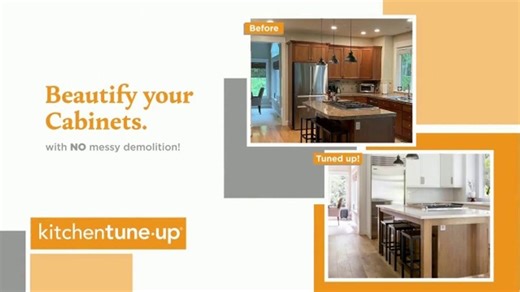 Kitchen Tune-Up TV Spot, 'Update Your Kitchen: Cabinet Refacing'