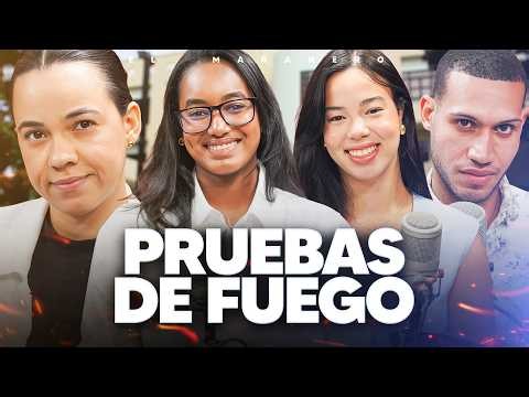 Pruebas de Fuego con Los Estudiantes se enfrentan a las PRUEBAS DE FUEGO de El Mañanero! 🔥