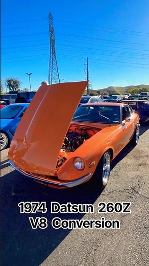 1974 Datsun 260Z, V8 Conversion 4K #datsun260z #v8engine #ls3swap