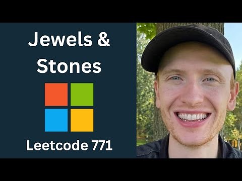 Jewels and Stones - Leetcode 771 - Hashmaps & Sets (Python)