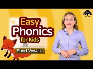 Easy Phonics 1 (Unit 8 Short Vowel e) | Phonics for Kids | Alphabet | Learn to Read