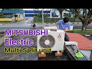 Mitsubishi Starmex | Multi Split Unit system two non inverter air conditioner