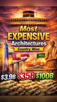 most expensive architecture in countries 😱 | #shorts #masjidalharam #viral