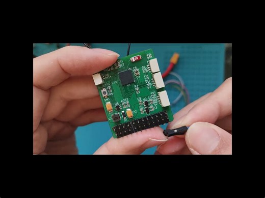 DIY 2.4G 15通道ELRS PWM接收机