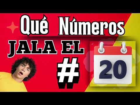 Qué números JALA el 20 - Números que atraen o jalan el número 20