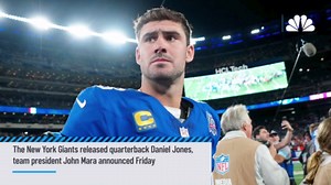 NY Giants release QB Daniel Jones