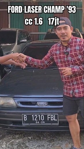 FORD LASER CHAMP YEAR '93 cc 1.6 17 MILLION #automotive #automobile #ford #usedcar #cheapcar