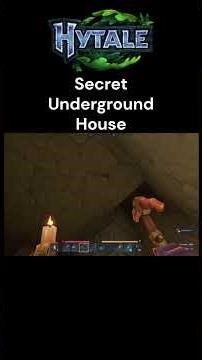 Hytale - Secret Underground Houses Full of Loot ! #hytale #gaming #survival