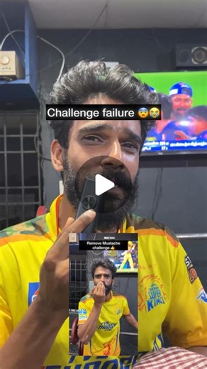 C Venkatesh on Instagram: "Challenge failure  #csk"