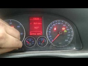 How to set the clock on Volkswagen Caddy?