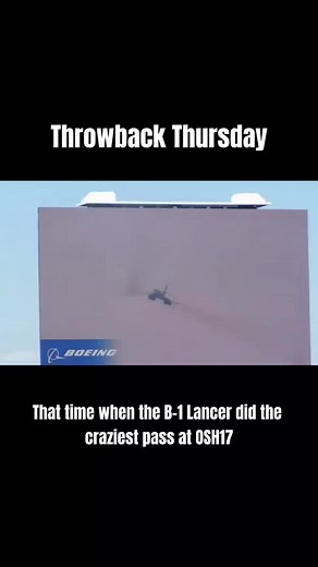 Probably the best footage of the B-1 Lancer ever recorded #b1 #airshow #usa #planetok #planespotter #planespotting #oshkosh
