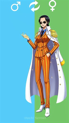 One Piece Characters Gender Swap (admiral)/#onepiece #anime #shorts #viral #trending