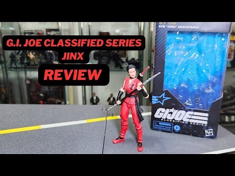 GI JOE CLASSIFIED SERIES JINX REVIEW