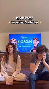 409K views · 376 reactions | Singing Disney songs with a blank face feels completely criminal 若 Safe to say we failed lol | Lauren Paley | Facebook