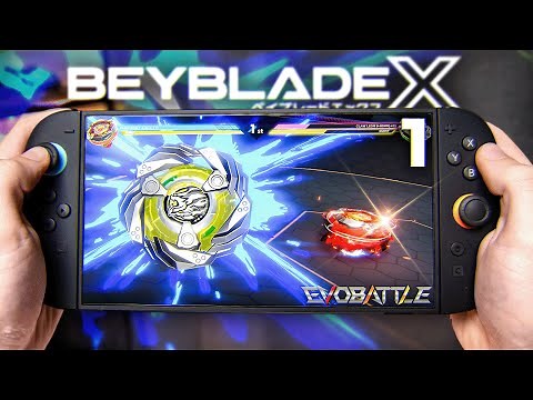 XTREME EVOLUTION!! Beyblade EVOBATTLE Gameplay Part 1 || Beyblade Nintendo Switch