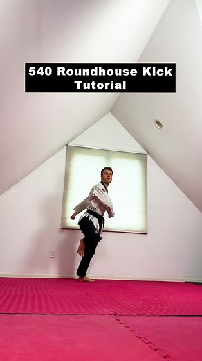 44K views · 948 reactions | 540 Roundhouse Kick Tutorial #taekwondo #taekwondotraining #tkd #martialarts #Martialartist #540kick | Liam Gutmacher TKD | Facebook