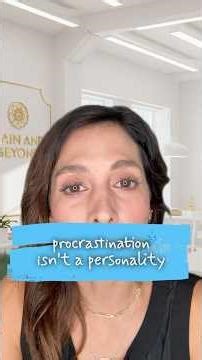 Your Brain Isn't Lazy - This is Why You Procrastinate