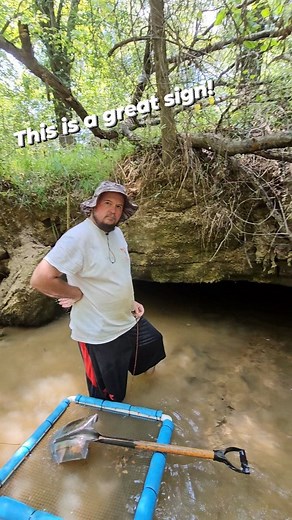 2.1M views · 10K reactions | We're definitely onto something here! #artifact #arrowhead #sifting #digging #naturalspring #caving #cave #ancienthistory #stonetools #rockhound #discovery #treasurehunting #explorepage #fyp #adventure #beautifulplace | Zach Byrd Adventure Hour | Facebook