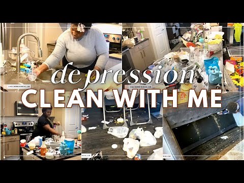 Depression Clean With Me | My Mental Health Journey From Complete Disaster to Clean
