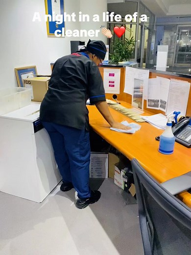 A Night in the Life of a Cleaner: Night Shift Cleaning Routine