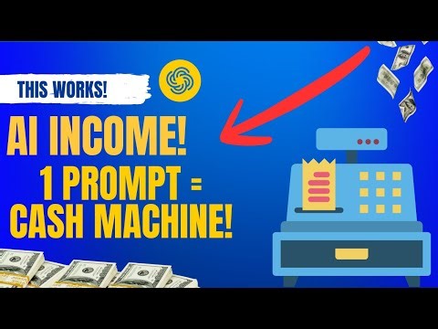 Turn ChatGPT Into Your Own AI Income Coach (Online Cash Machine Prompt) #chatgpt #makemoney2026
