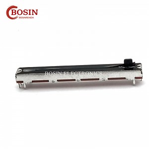 [Hot Item] 30mm Travel Stereo Dual Slide Potentiometer B10k, B100k, for Amplifier, Mixer