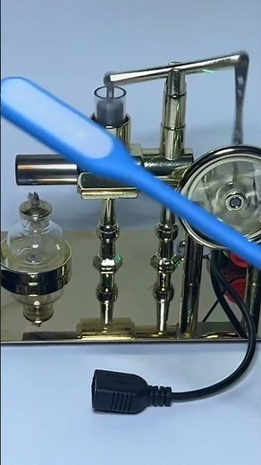 Stirling Engine Generator – Turns Heat Into Power! 🔥💡